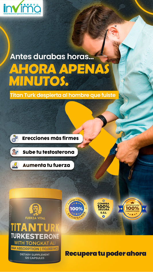 Titan Turk| Erecciones duras, potentes y que no te fallan.