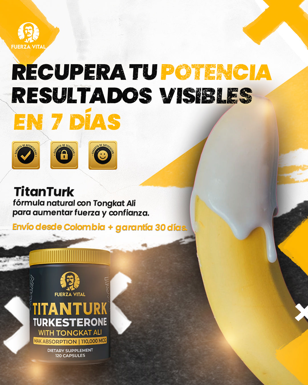 TITANTURK® Solo para hombres de verdad